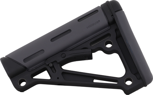 Hogue OverMolded Rifle Stock Mil-spec Collapsible AR-15 Gray 15540 - View 2