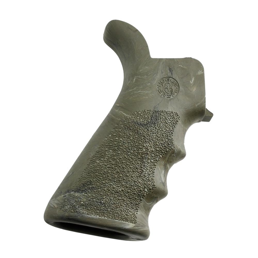 Hogue AR-15 M16 Rubber Beavertail Grip Ghillie Green 2.8 oz - View 2