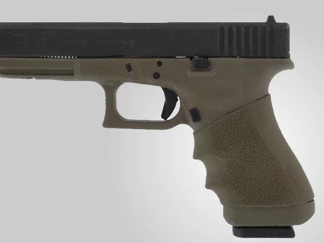 The Hogue HandAll Grip Sleeve features overmolded rubber a unique Cobblesto - View 2