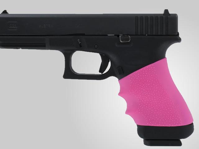 Hogue Grips HandAll Full Size Universal Grip Sleeve Pink - View 2