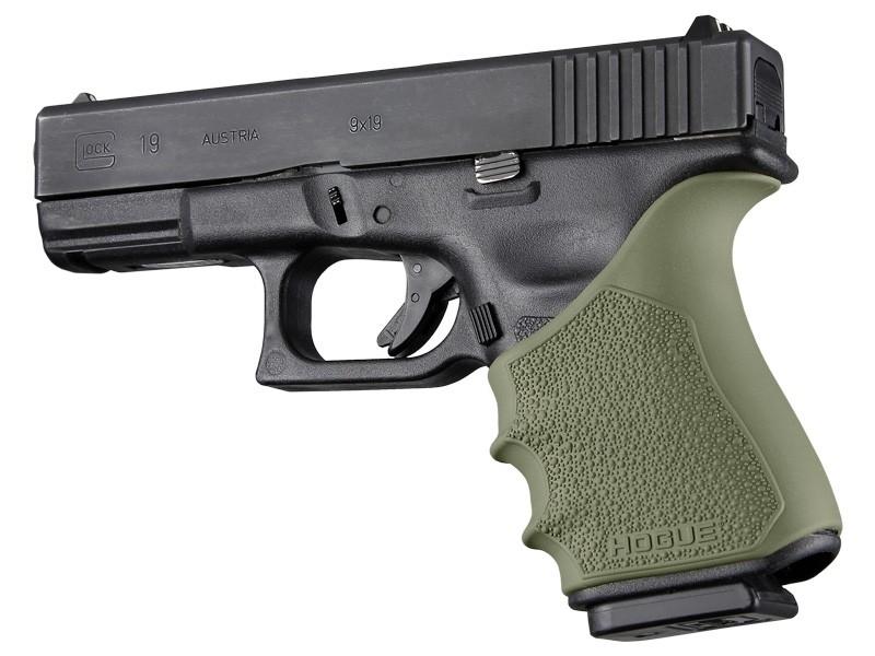Hogue HandALL Beavertail Grip Sleeve f/Glk 19 23 25 32 38 Gen 3-4 17041 - View 2