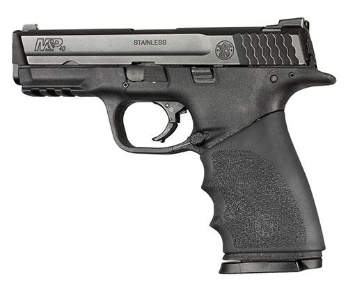 Hogue HandAll Hybrid Sleeve S&W M&P 9mm 40SW Black Grip 17400 - View 2
