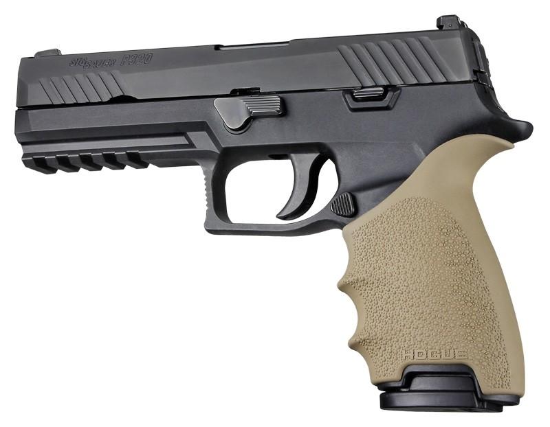 Hogue 17603 Sig P320 HandAll Grip Sleeve Flat Dark Earth - View 2