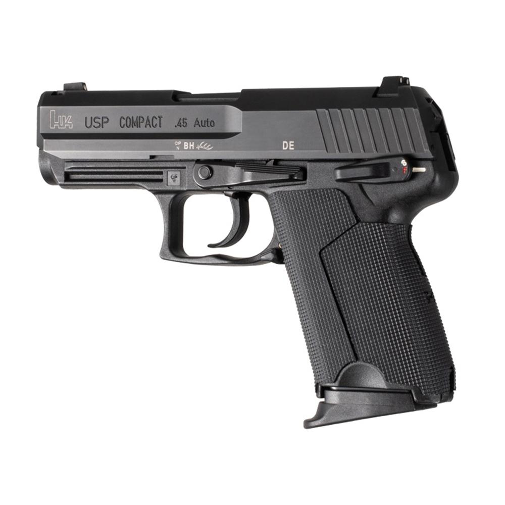 Hogue 17918 Wrapter Black Rubber Fits H&K USP Compact - View 2
