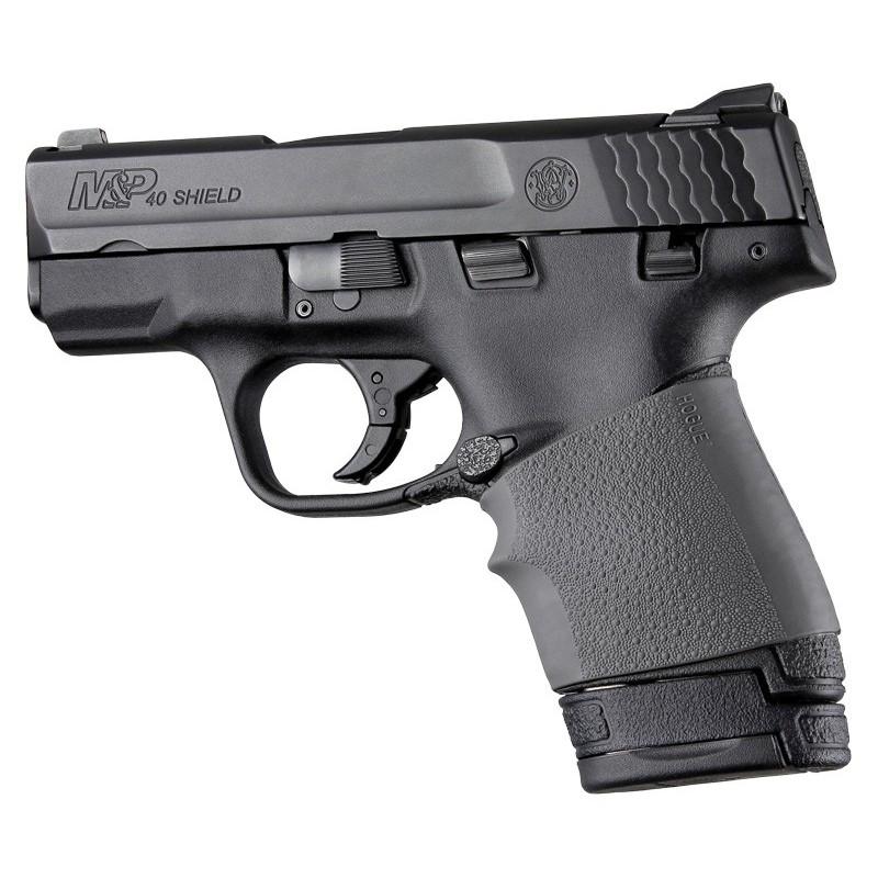 Hogue HandAll Jr. Small Size Handgun Grip Sleeve Slate Grey - View 2