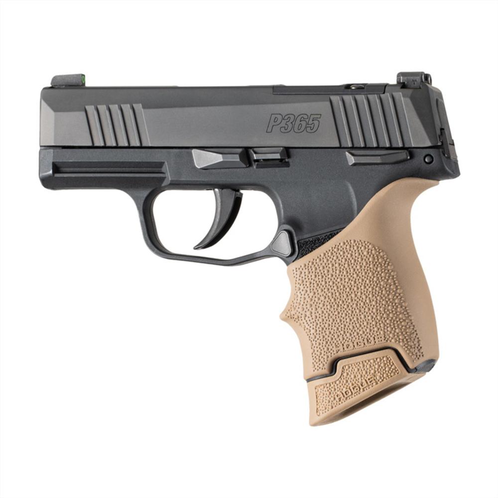 Hogue Overmolded Rubber Magazine Extended Base Pad for Sig P365/365-380 10rd FDE - View 2