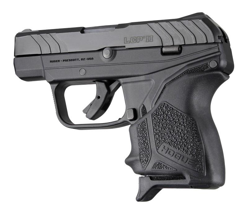 Hogue HandAll Beavertail Grip Sleeve Ruger LCP II Black - View 2