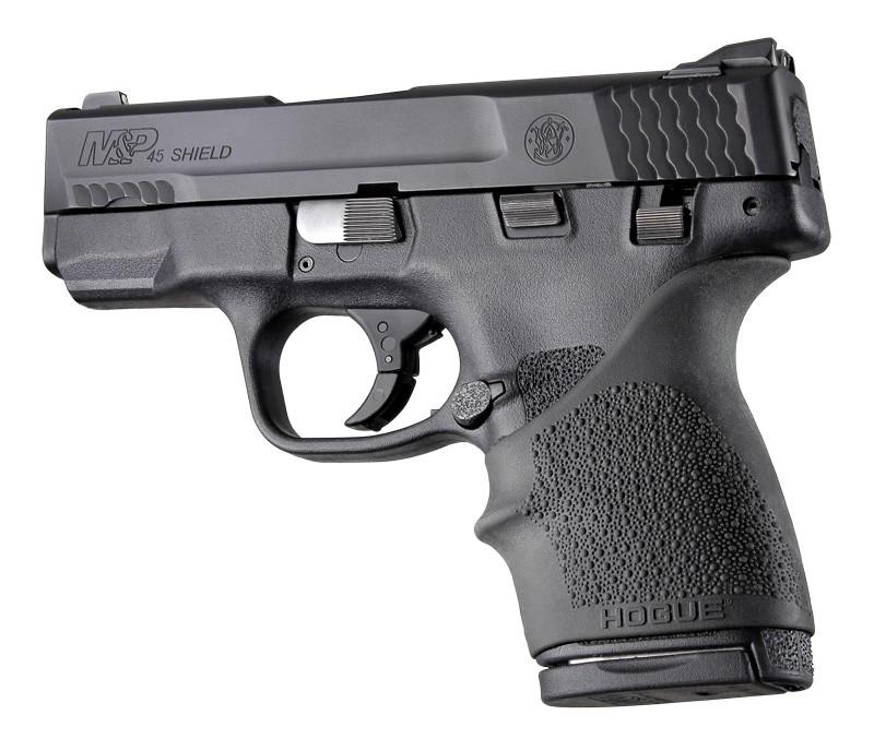 Hogue 18300 HandAll Beavertail Grip Sleeve Black S&W M&P Shield 45 CW40 - View 2