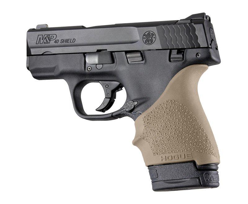 Hogue HandAll Beavertail Sleeve S&W M&P Shield Ruger LC9 EC9 FDE - View 2