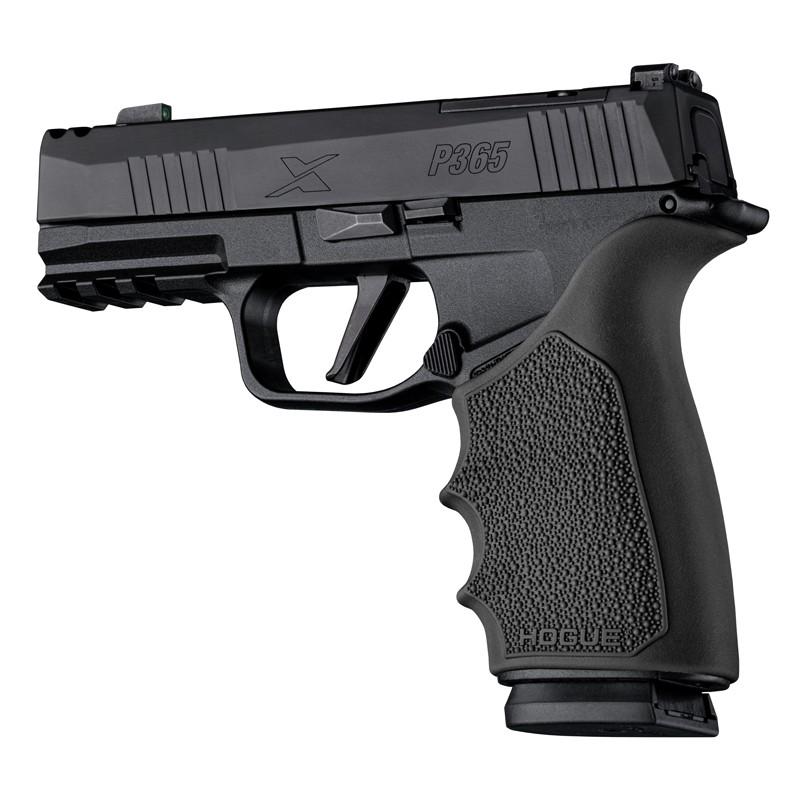 Hogue HandAll Beavertail Handgun Grip Sleeve for Sig Sauer P365 XMacro Black - View 2