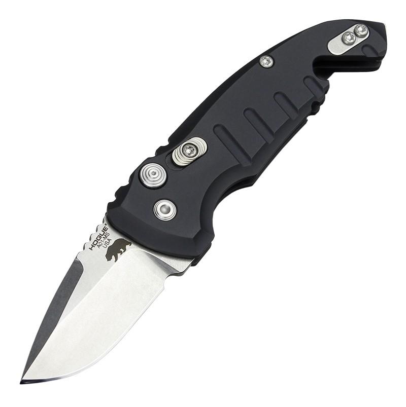 Hogue A01-Microswitch Auto Knife 1.95" CPM 154 Drop Point Blade - View 2