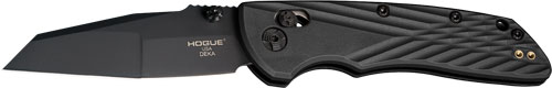 Hogue 24366 Deka 3.25" Black Polymer Wharncliffe Blade ABLE Lock Folder - View 2