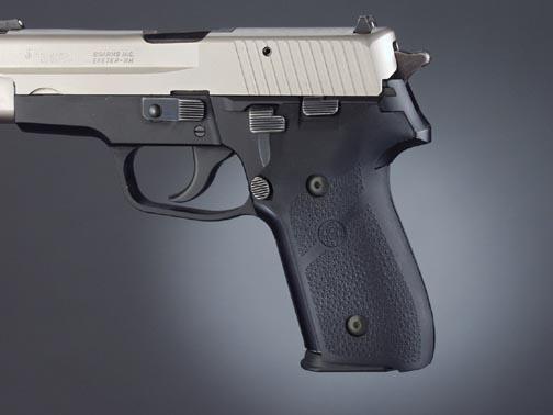 Hogue 28010 Black Rubber Grip Panels for Sig P228/P229 - View 2