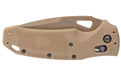 Hogue Sig Sauer K320 M17 Folding Knife Coyote Tan 3.5 in. Able Lock Drop... - View 2