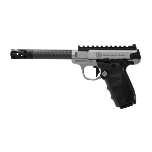 Smith & Wesson Performance Center SW22 Victory Target 22 LR 6 in Carbon Fib - View 2