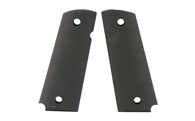 Hogue 45160 Grip Panels Matte Black Aluminum for 1911 Government - View 2