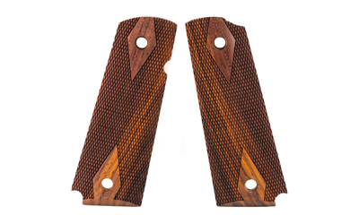 Hogue 45821 Fancy Hardwood Grip 1911 Govt Ambi-Cut Checkered Cocobolo - View 2