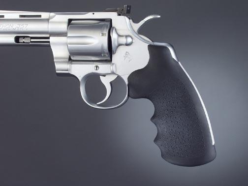 Hogue Rubber Monogrip Black for Colt Python Handgun - View 2