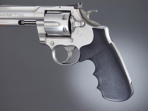 Hogue Colt Anaconda/King Cobra Rubber Monogrip with Finger Grooves (47000) - View 2