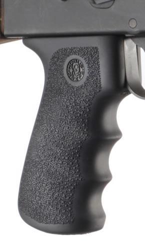 Hogue AK-47 Rubber Grip Finger Grooves Black 74000 - View 2
