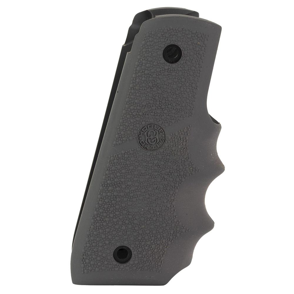 Hogue Overmolded Rubber Grip with Finger Grooves for Ruger 22/45 MKIV Slate Grey - View 2