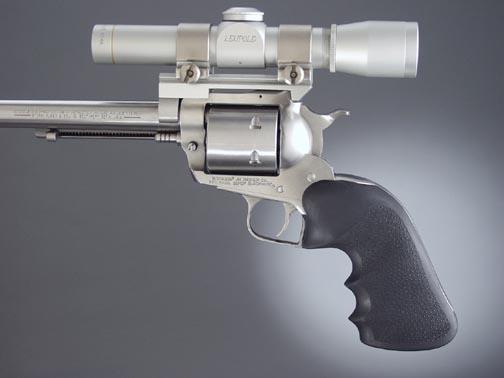 Hogue 84000 Rubber Grip Ruger Super Blackhawk Synthetic Rubber Cobblestone - View 2