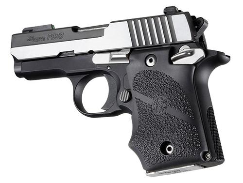 Hogue SIG Sauer P938 Ambi Safety Molded Rubber Grip With Finger 98080 - View 2
