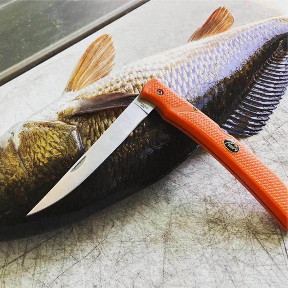 Outdoor Edge FBB2 Field Bone Folding Blade with Sheath - View 2