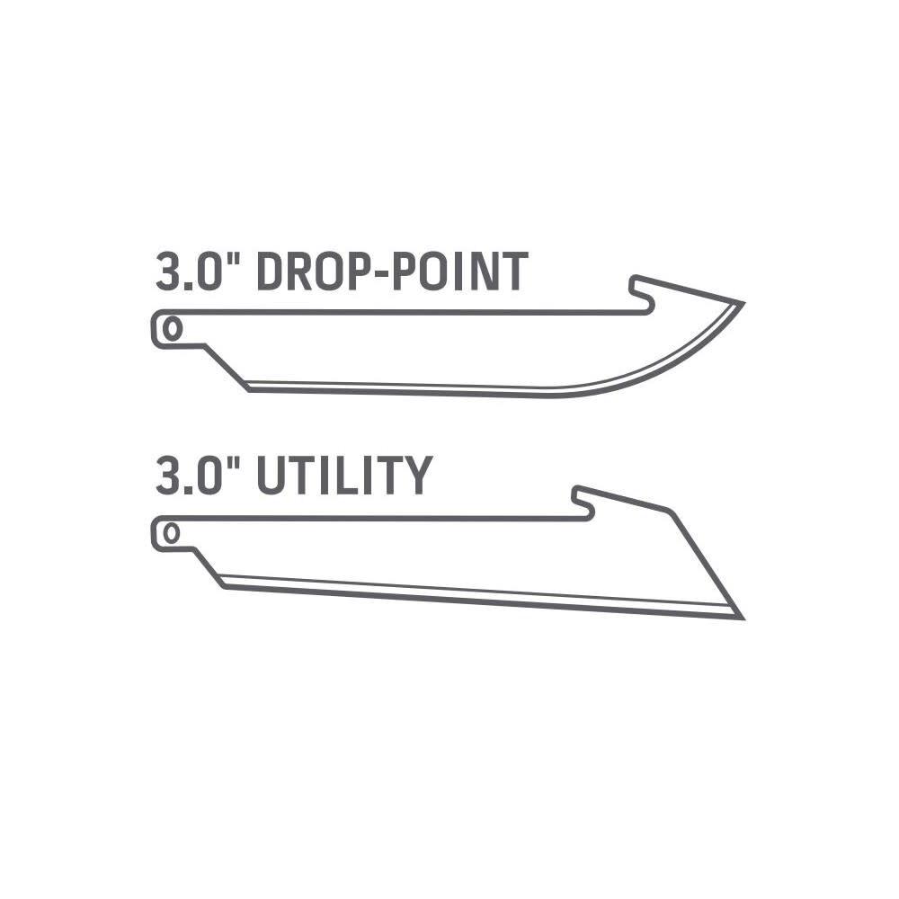 Outdoor Edge RW3060C Knife 3 in 420J2 Stainless Steel Gray Handle - View 2