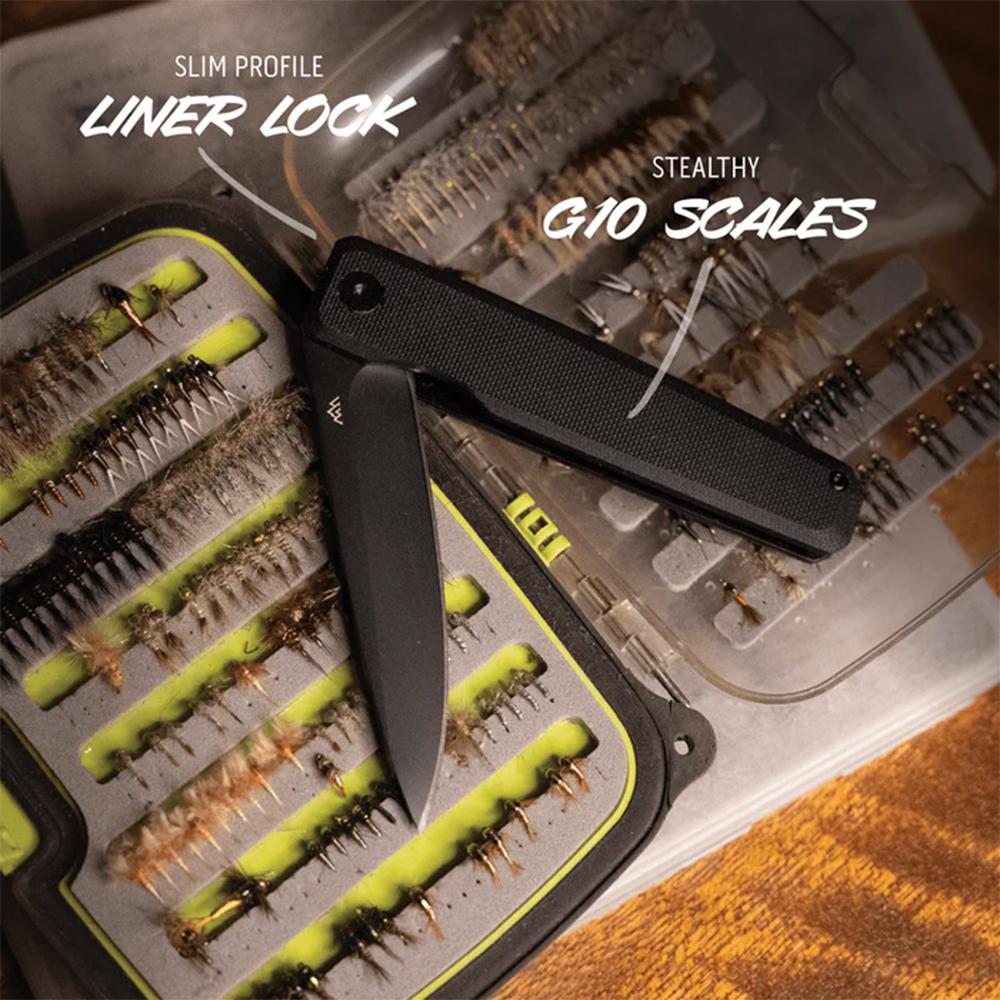 Outdoor Edge PL-2C Peleus Folder 3.1" Blade Black G10 Handle - View 2