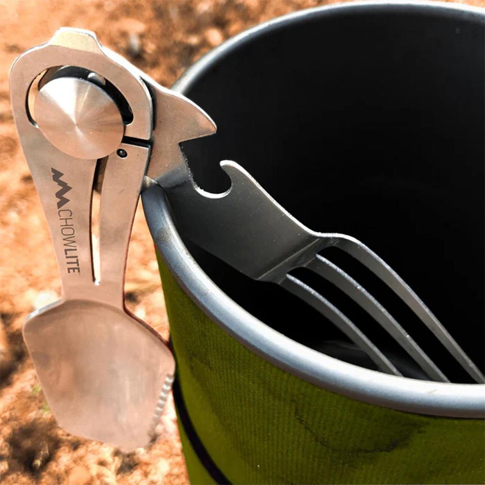 Outdoor Edge Chowlite Stainless Steel Utensil Kit - View 2