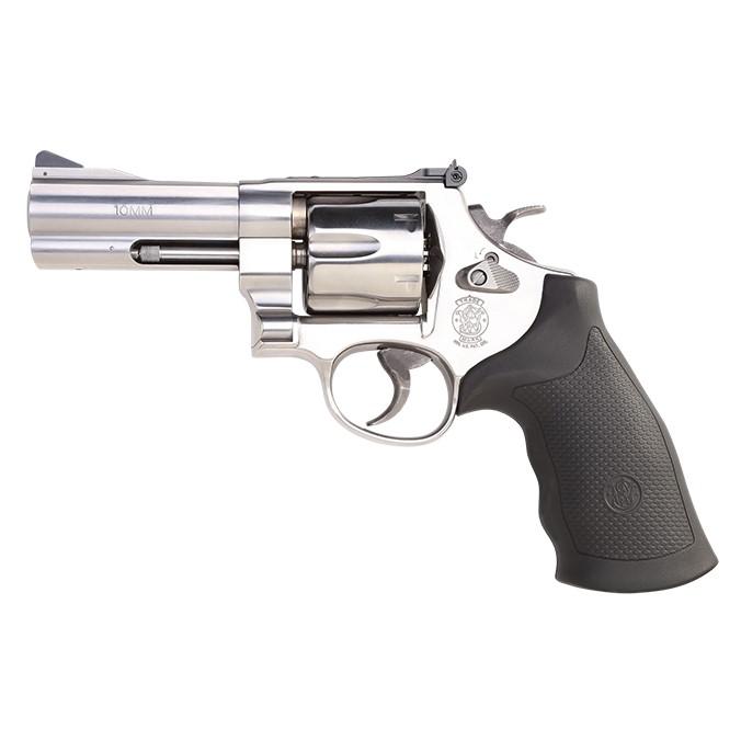 Smith & WESSON Model 610 10mm Auto 4in 6rd Stainless Steel Revolver (12463) - View 2