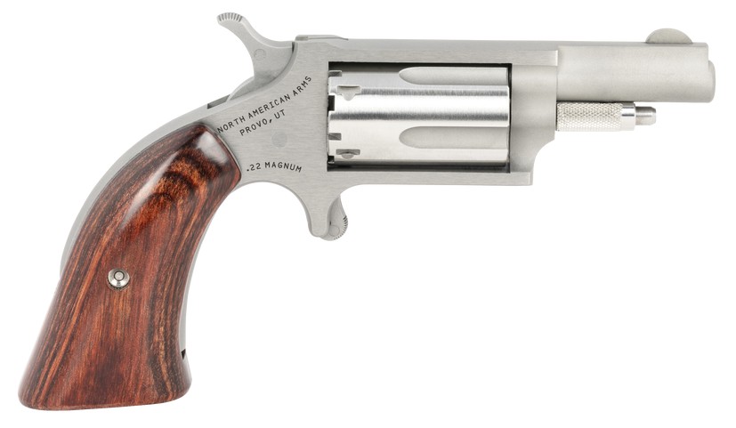NAA 22MGBG Mini-Revolver 22 WMR 1.63" Barrel 5-Shot SS - View 2