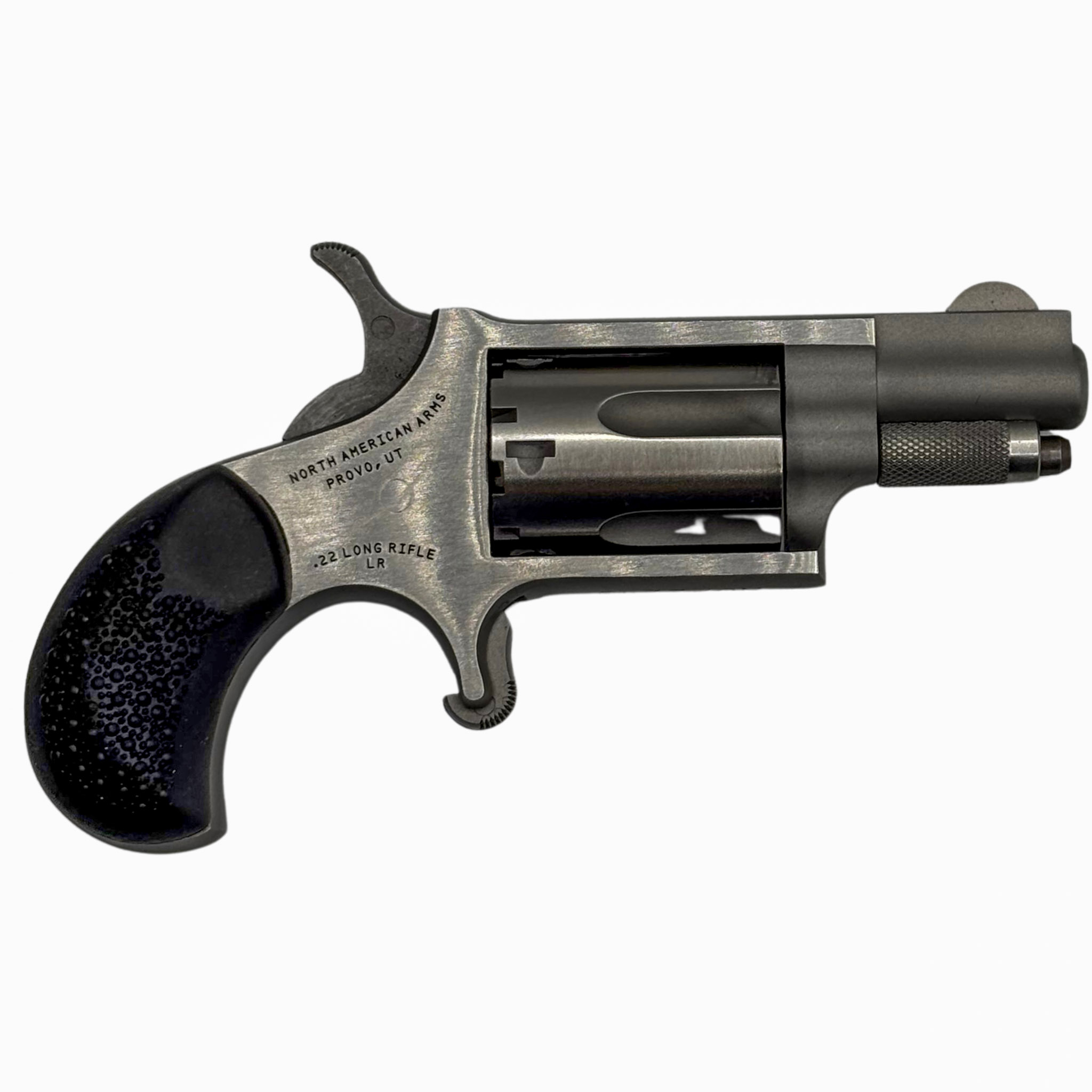 NAA 22LRGRCHS Mini-Revolver 22LR 5rd 1.13" Stainless Steel - View 2