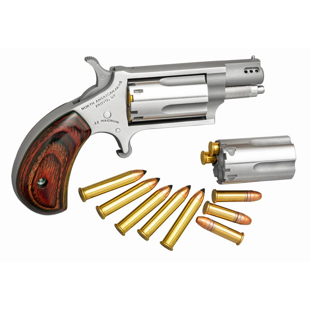 NAA 22MSCP Mini-Revolver Combo 22 LR/22 WMR 5 Shot... - View 2