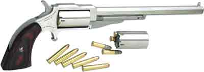 NAA 18606C 1860 Hogleg .22LR/.22WMR Revolver SS - View 2
