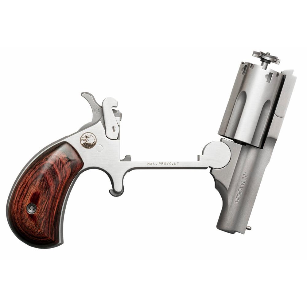 NAA 22MR Ranger II 22 WMR 5 Shot 1.63" Satin Stainless - View 2