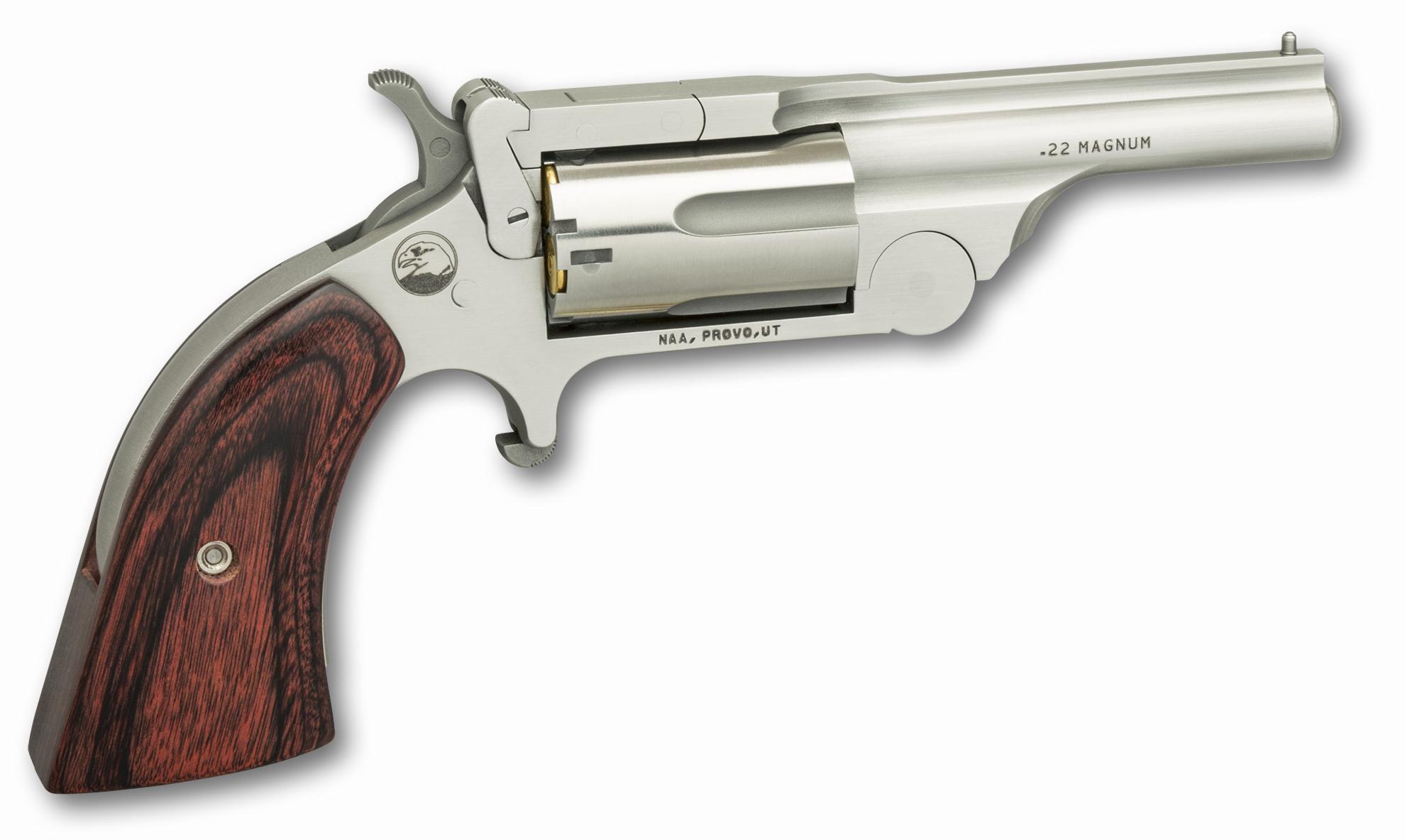 NAA Ranger II .22 Mag 4in 5rd Revolver (22M-R250) - View 2