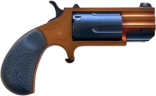 NAA Pug Dusk Mini-Revolver .22 Mag 1" Barrel Orange/Blue Grip 5-Round TALO Exclusive - View 2