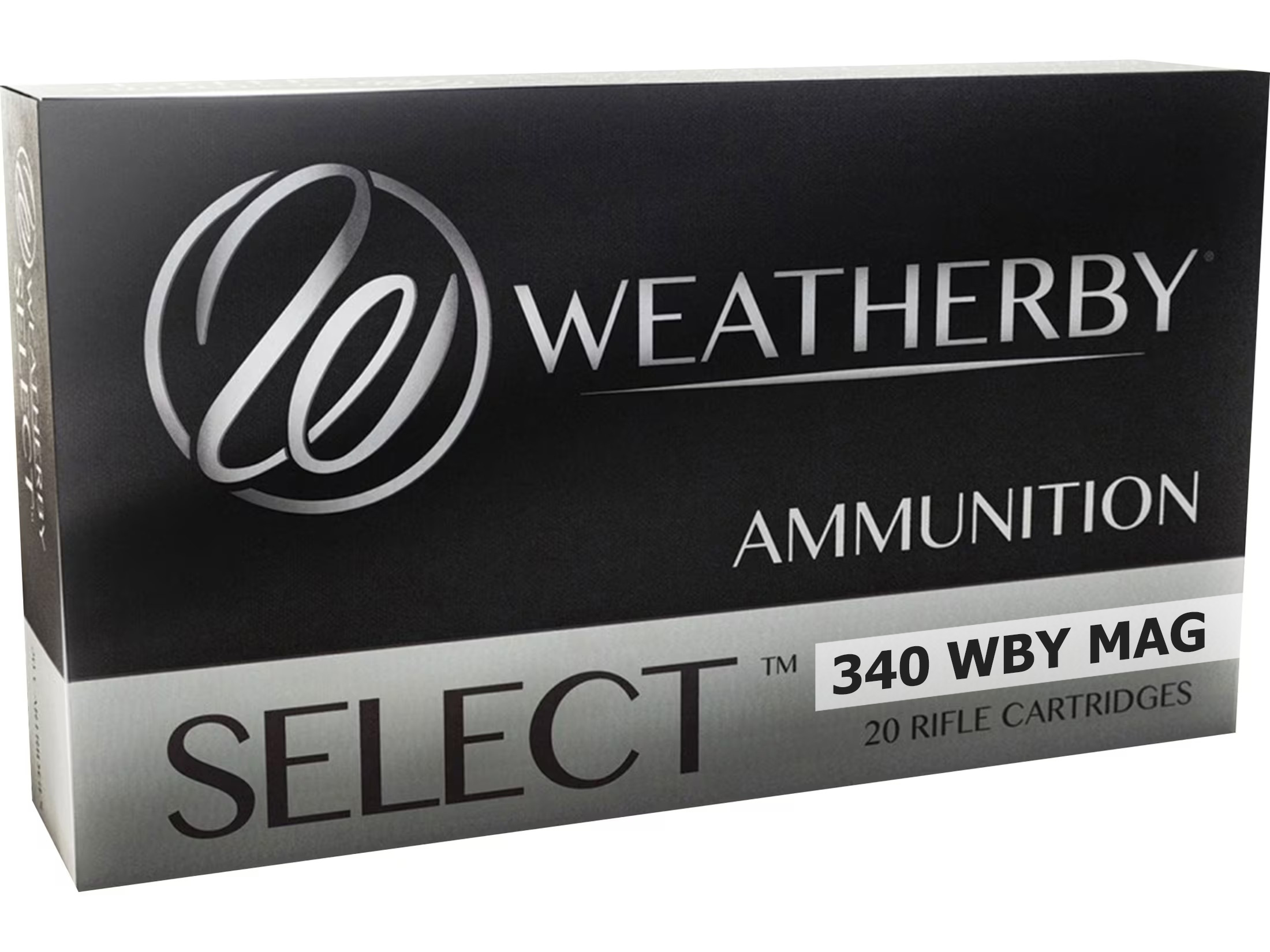 Weatherby H340225IL Select Rifle Ammo 340 WBY 225gr Spire Point 20rd - View 2