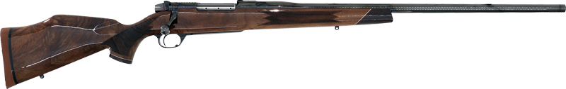Weatherby MDX01N378WR8B Mark V Deluxe 378 Wby Mag 28" Walnut/Blue Steel - View 2