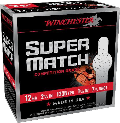 WIN SUPER MATCH 12GA 2.75 11/8OZ #7.5 25/10 - View 2