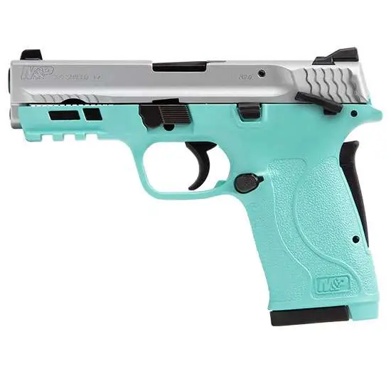 Smith & Wesson M&P380 Shield EZ 13283 380ACP Robin Egg Blue 8+1 3.675" Barrel - View 2