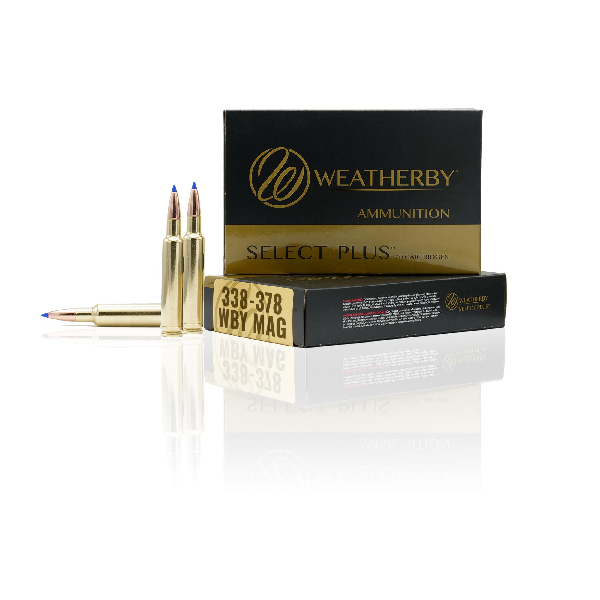 Weatherby M333262HCB 338-378 Wby Mag 262gr Hammer 3500fps 20ct Ammo - View 2