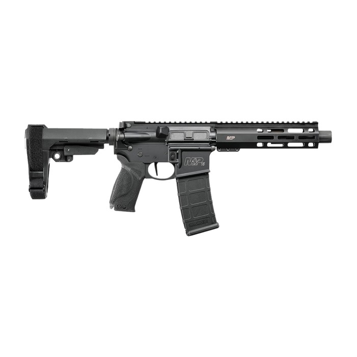 S&W M&P15 Pistol 5.56 7.5 Barrel Matte Black Handgun - View 2