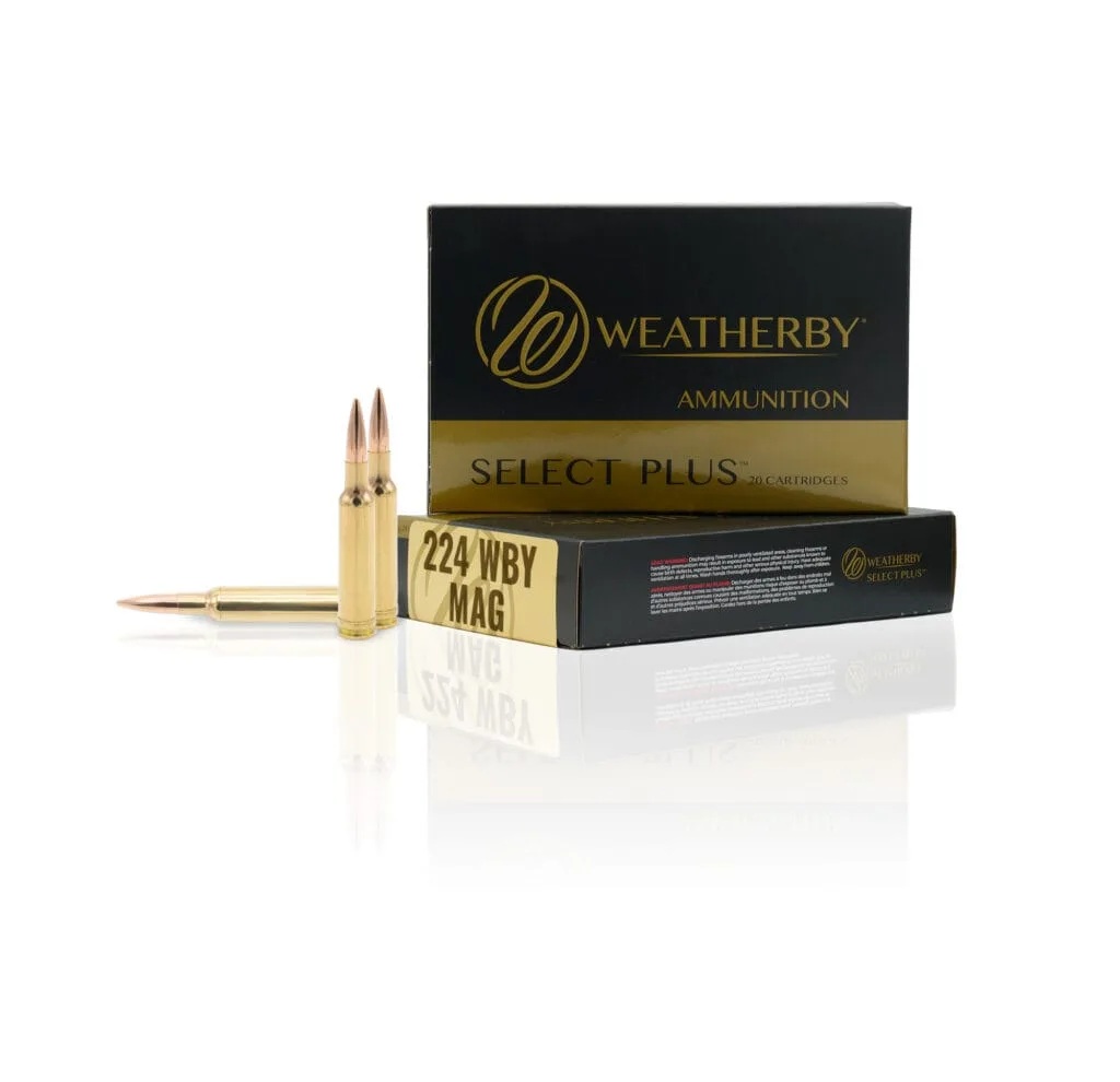 Weatherby R224805FBT 224WthbyMag 80.5gr 20 Per Box/10 Case - View 2