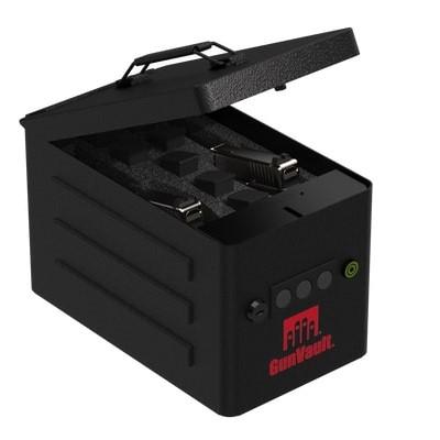 GunVault GVRV100-BK22 Range Vault Safe, Holds 2 Handguns, Black Finish - View 2
