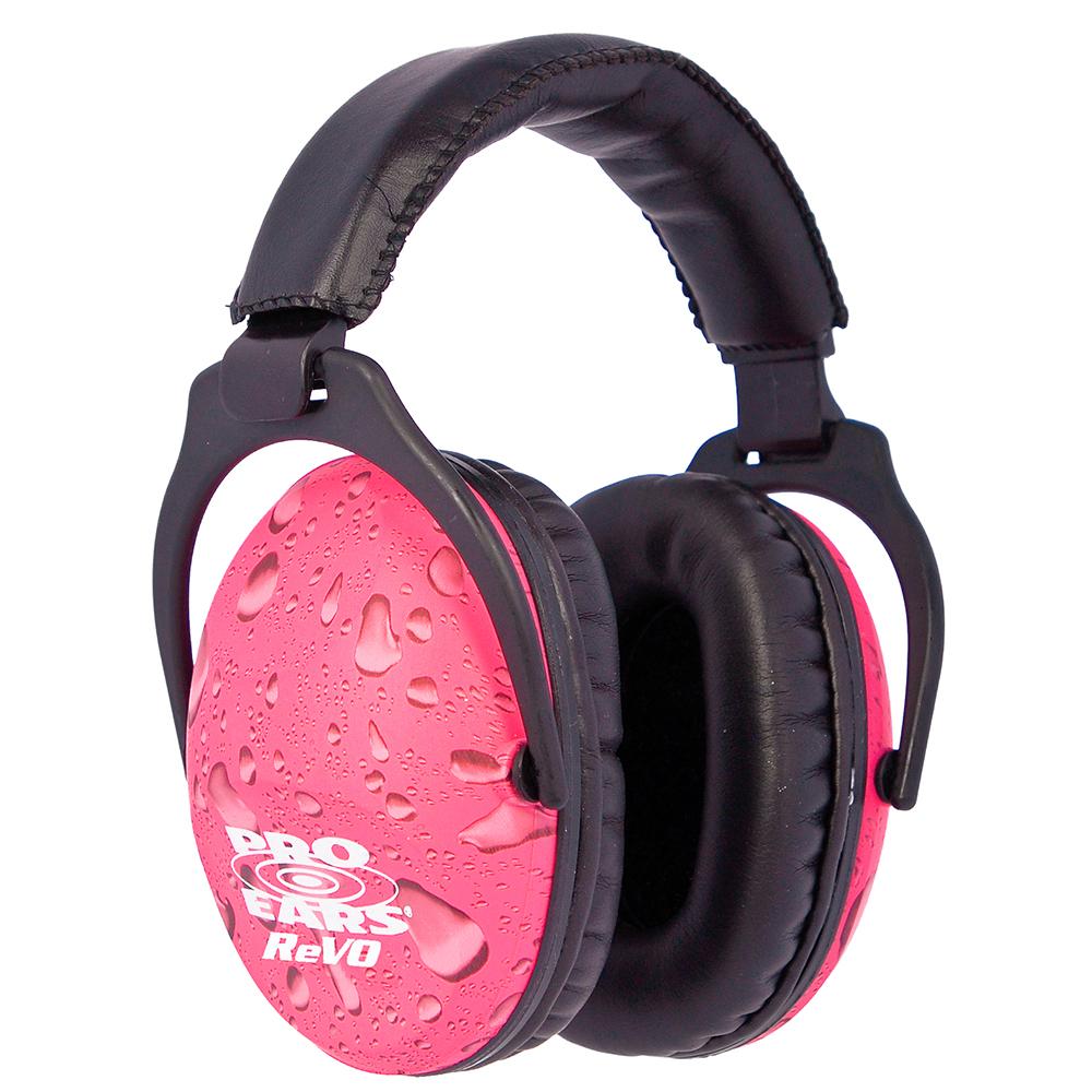 Pro Ears PE26UY016 ReVO Passive Earmuffs 26 dB Black/Pink Rain Youth - View 2
