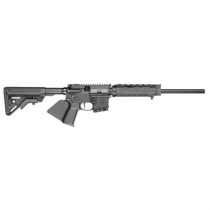 Smith & Wesson Volunteer XV *CA Compliant 5.56x45mm NATO 16" TB 10+1 Matte Black Rec BCM M-LOK Handguard Black Fixed B5 Bravo Stock Black California Paddle Grip Right Hand - View 2