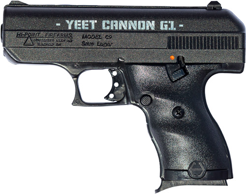 Hi-Point C9 Yeet Cannon G1 9mm Handgun Black 916G1YC - View 2